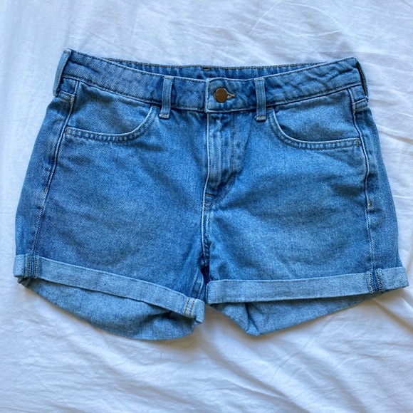 Blue jean shorts - Picture 2 of 5